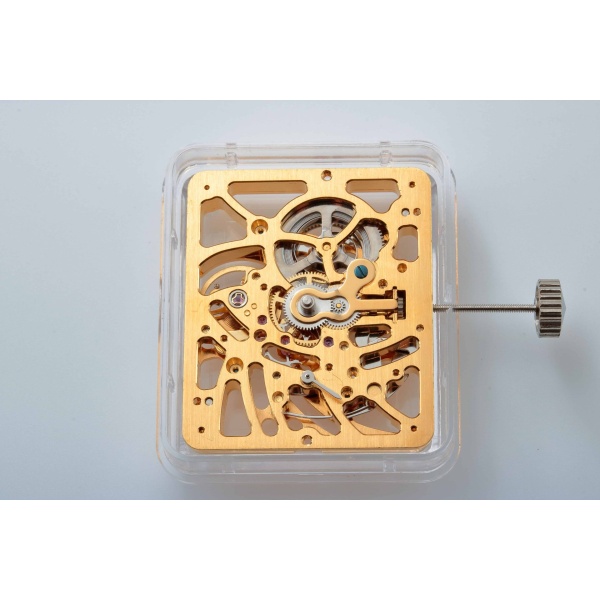 12544 Skeleton Watch Movement 2760-IP PTS Resources Manual Wind - Rare Watch Parts