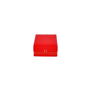 Vintage Red Omega Cuff Watch Box