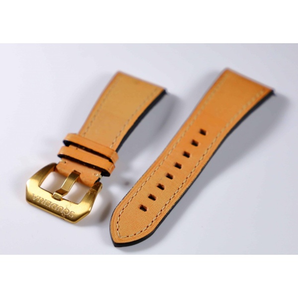 CT Scuderia Leather Strap with Scuderia Tang Buckle - Rare Watch Parts