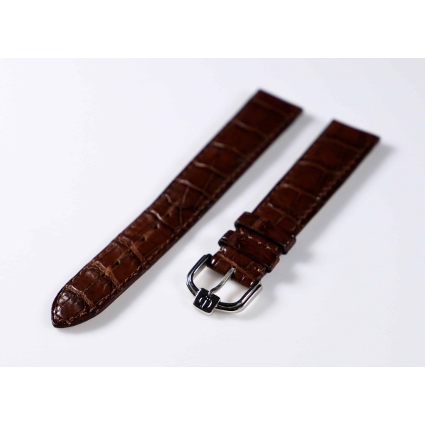 Dunhill 18MM Alligator Strap with Dunhill Tang Buckle - Rare Watch Parts