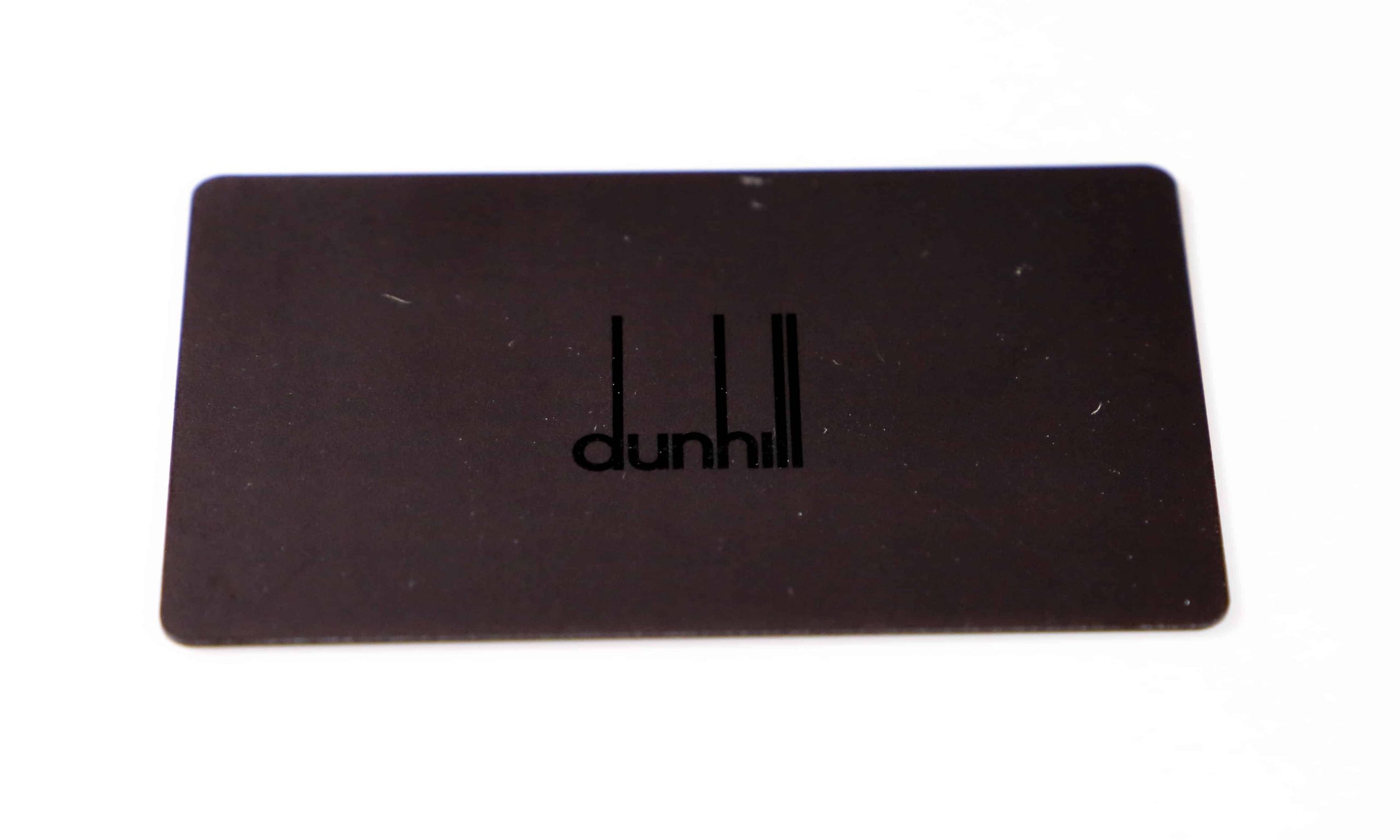 Dunhill Watch Warranty Card - Rare Watch Parts