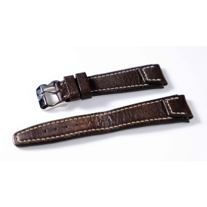 IWC 20MM Pilot Leather Strap with Generic Tang Buckle