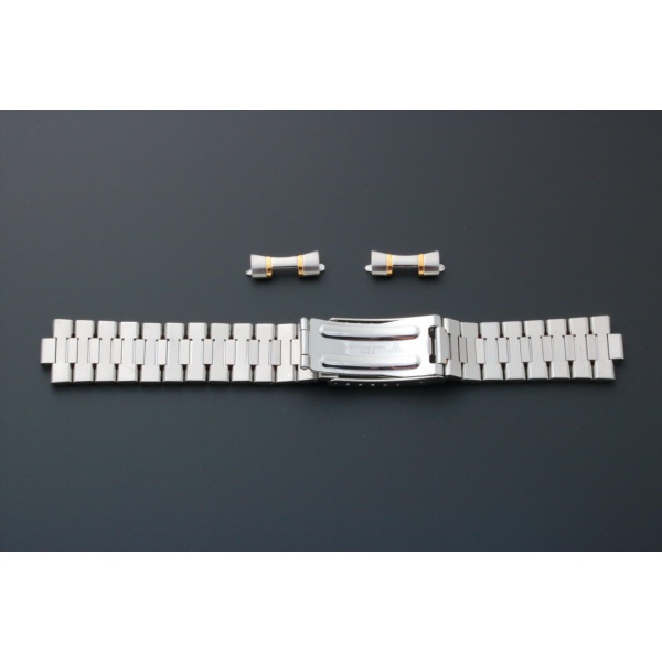Omega 1469 813 Speedmaster Tutone Watch Bracelet 18MM Band - Rare Watch Parts