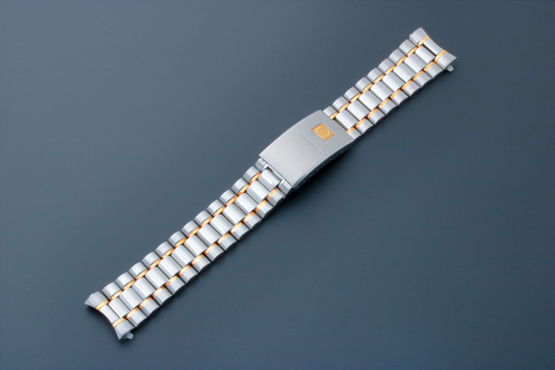 Omega 1469 813 Speedmaster Tutone Watch Bracelet 18MM Band - Rare Watch Parts
