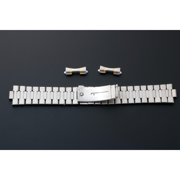 Omega 1489 813 Speedmaster 18MM Tutone Watch Bracelet - Rare Watch Parts