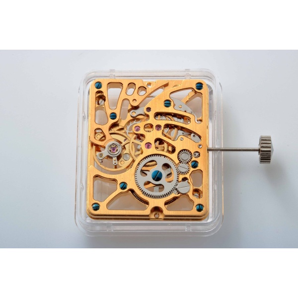 Skeleton Manual Wind Watch Movement 2760-IP PTS Resources - Rare Watch Parts