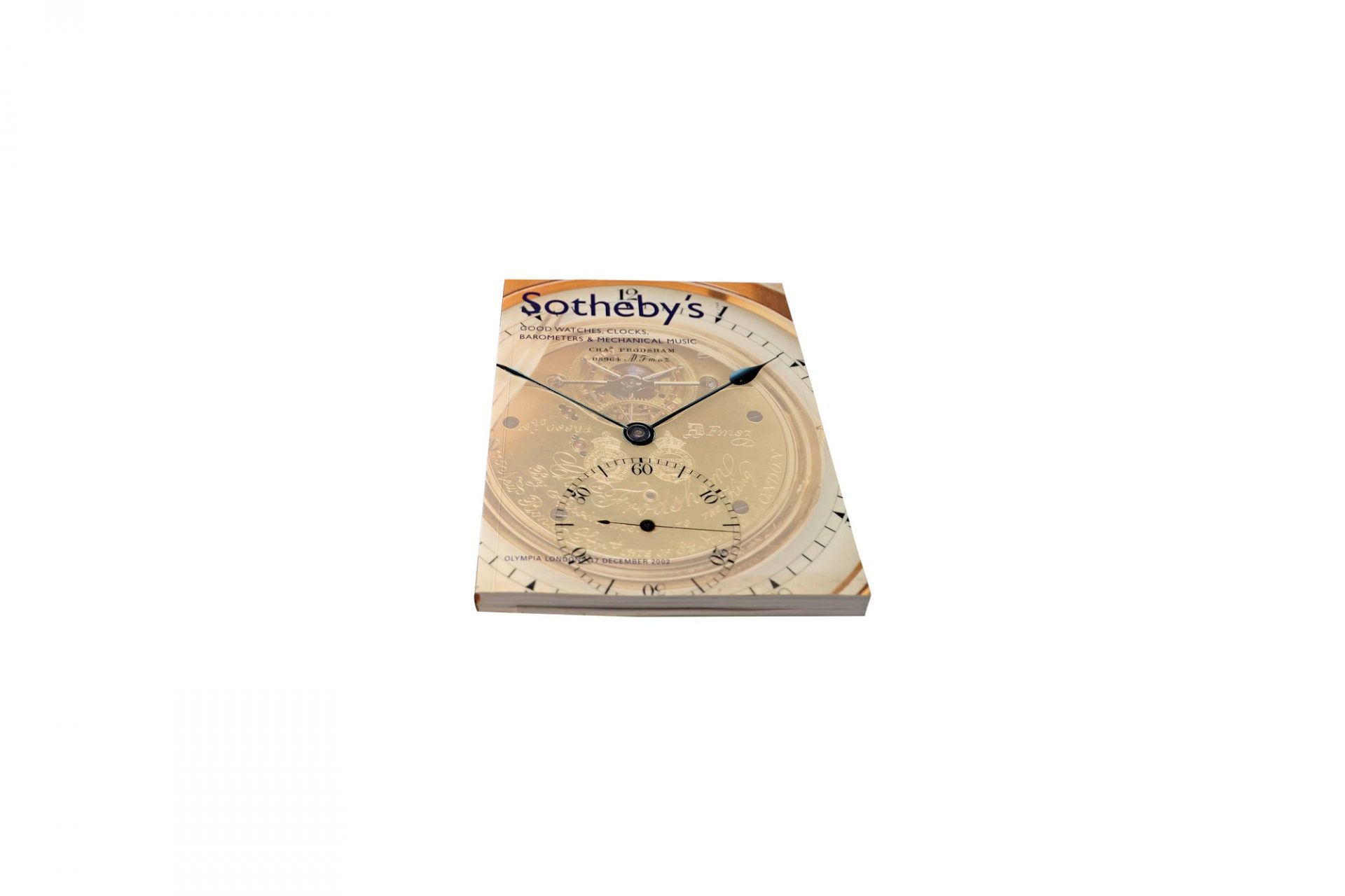 Sotheby's Good Watches, Clocks, Barometers And Mechanical Music Landon December 7, 2002 Auction Catalog - Rare Watch Parts