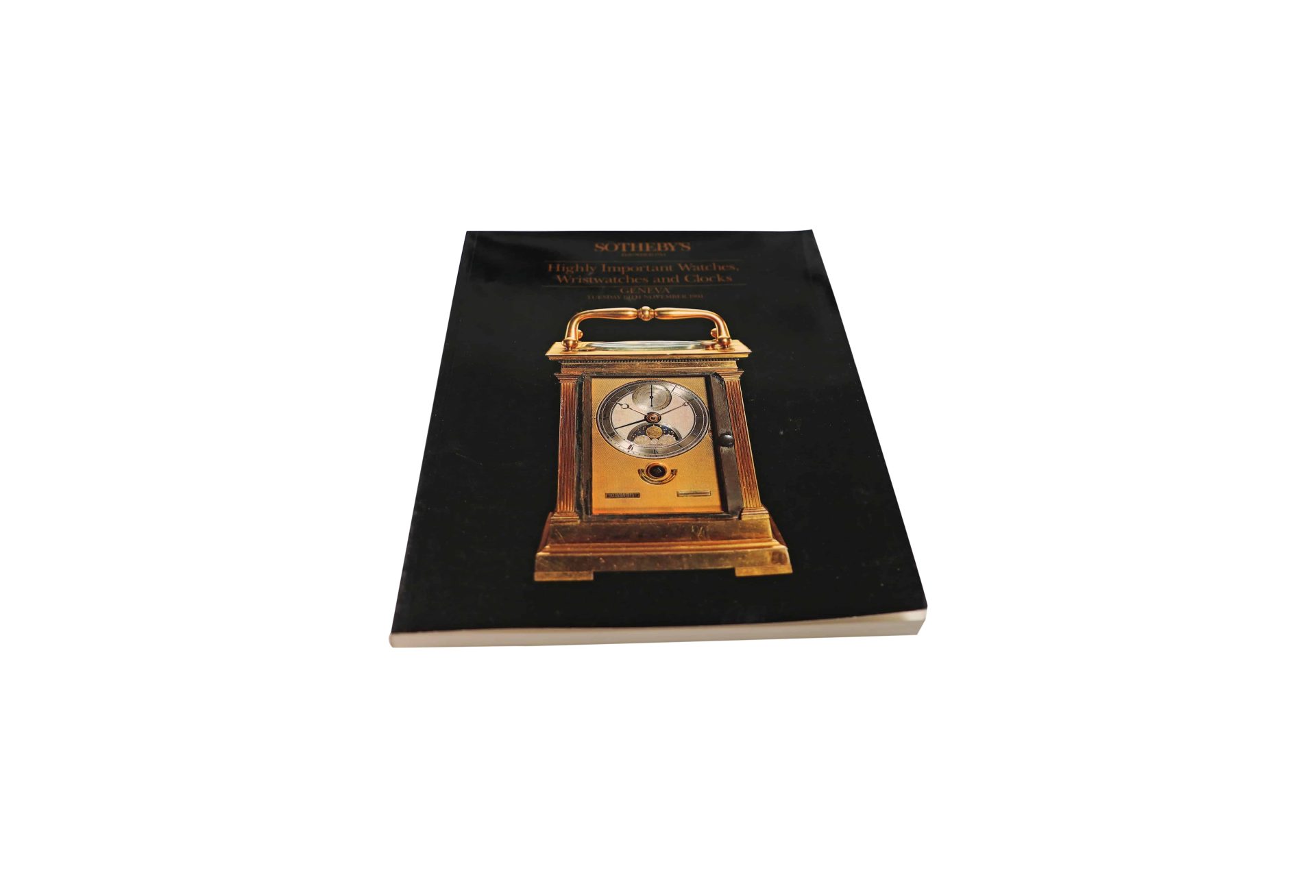 Sotheby's Highly Important Watches, Wristwatches And Clocks Geneva Auction Catalog - Rare Watch Parts