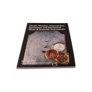 Sotheby’s Important Clocks, Watches, Barometers And Mechanical Musical Instruments Landon March 8, 1996 Auction Catalog