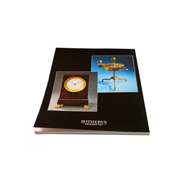 Sotheby's Important Clocks, Watches, Barometers And Mechanical Musical Instruments Landon March 8, 1996 Auction Catalog