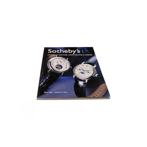 Sotheby’s Important Watch, Wristwatch And Clock New York March 6, 2003 Auction Catalog