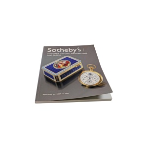 Sotheby’s Important Watches, Wristwatches And Cloaks New York October 12, 2004 Auction Catalog