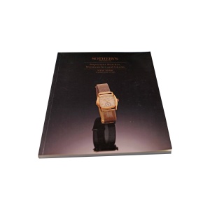 Sotheby’s Important Watches wristwatches And Clock New York June 13, 1995 Auction Catalog