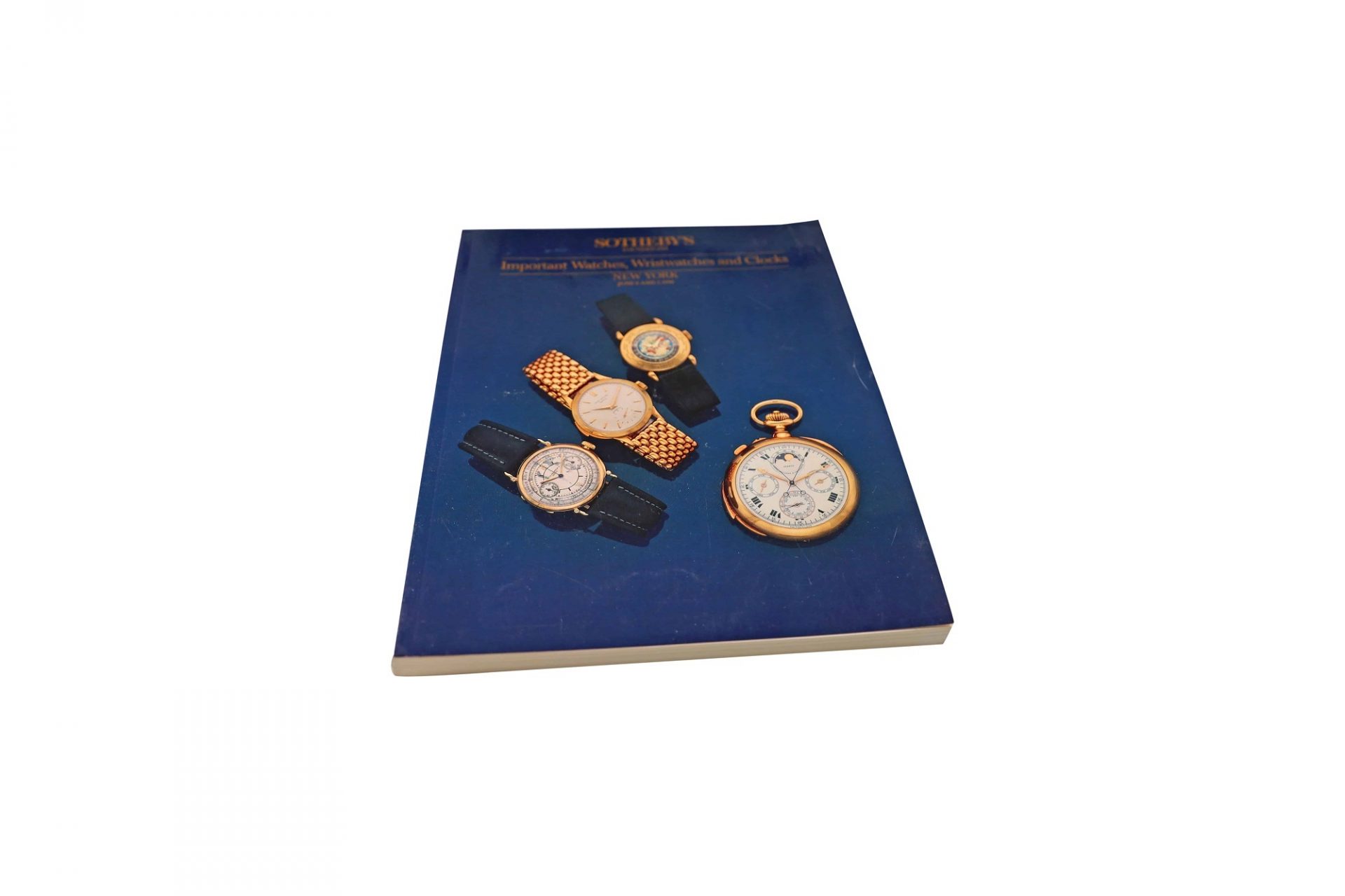 Sotheby's Watches, Wristwatch And Clocks New York Auction Catalog