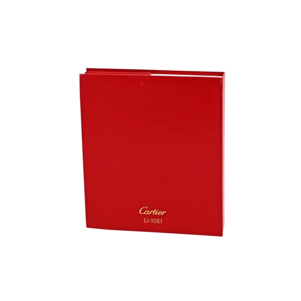 6824 Cartier Watch Warranty Instruction Manual Booklets with Leather Sleeve - Rare Watch Parts