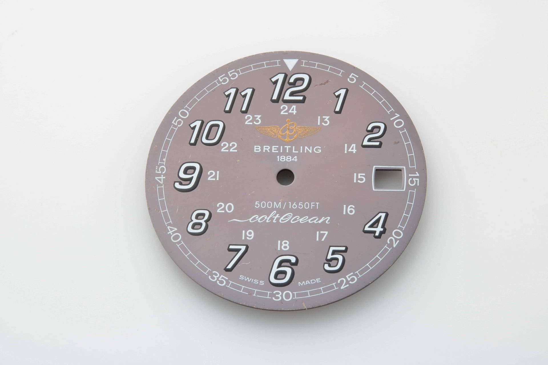 Breitling 1884 Colt Ocean 500M 1650FT Date Dial Watch Part - Rare Watch Parts