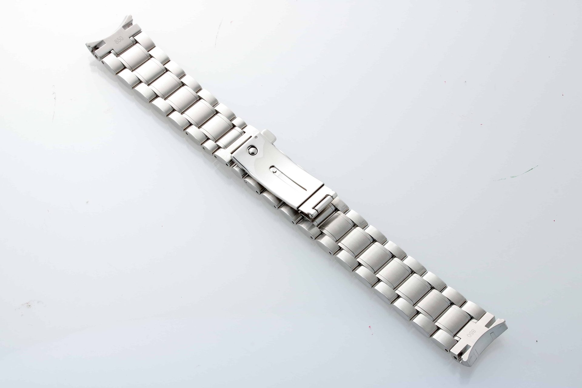 6308A - Omega Speedmaster 18MM Watch Bracelet 1563 850 - Rare Watch Parts
