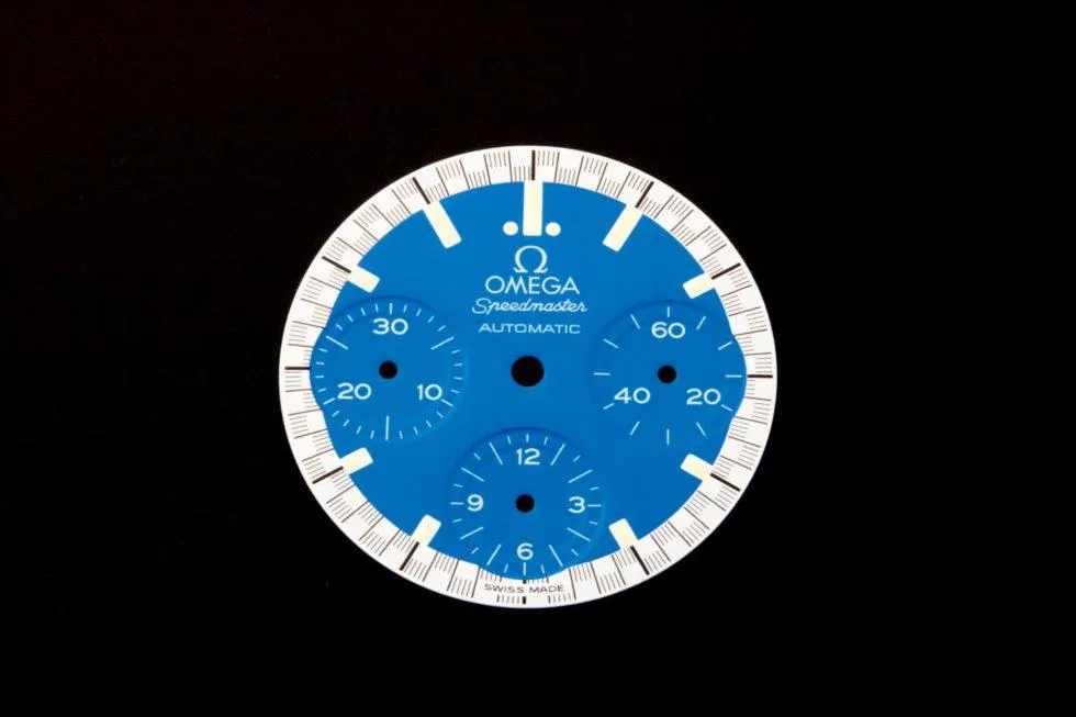 Omega 3510.81 Speedmaster Schumacher Blue Dial Parts - Rare Watch Parts