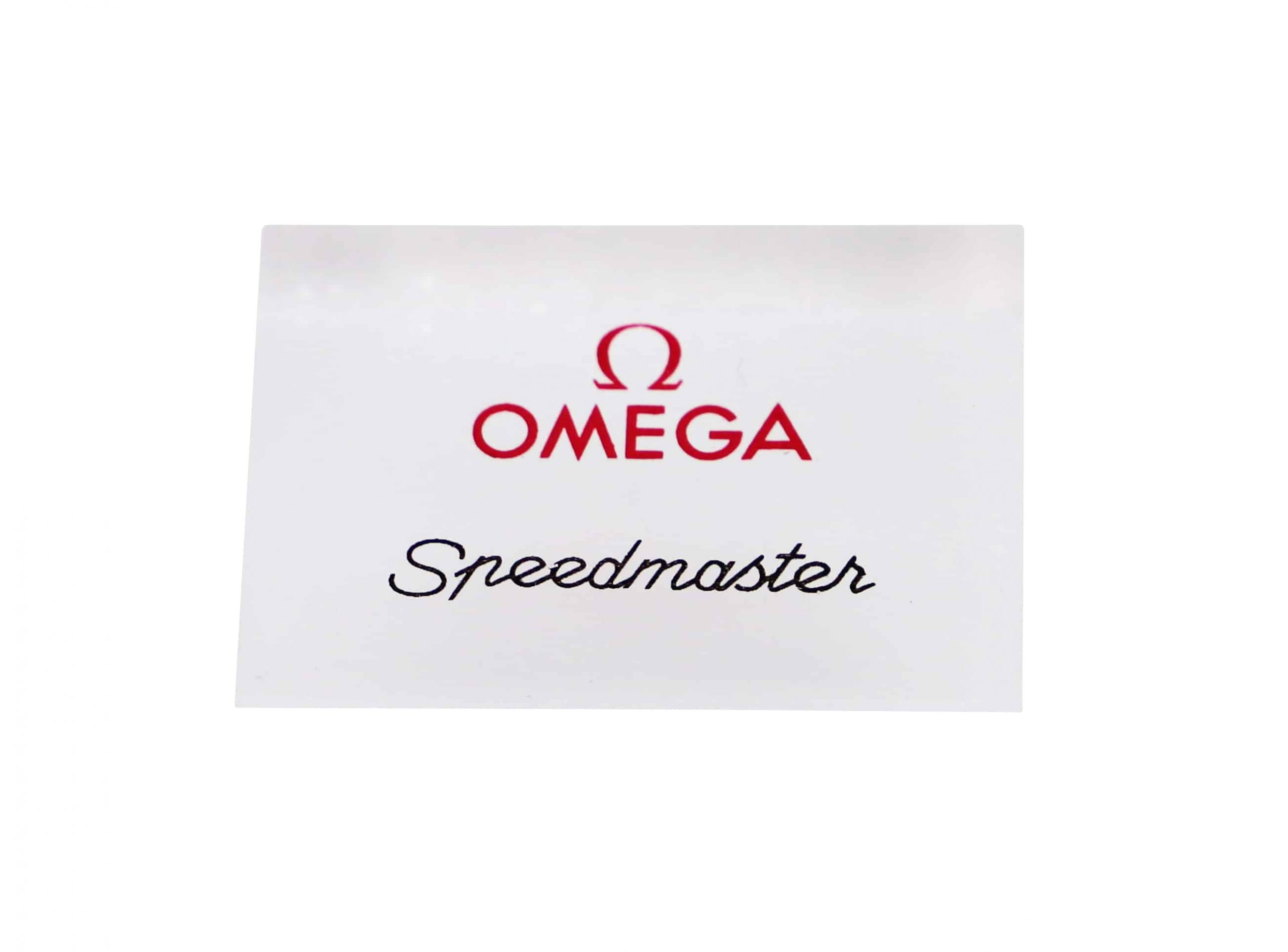 Omega Speedmaster Display Sign - Rare Watch Parts