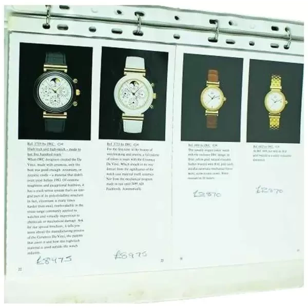 Jaeger-LeCoultre Authorized Dealer Master Catalog - Rare Watch Parts