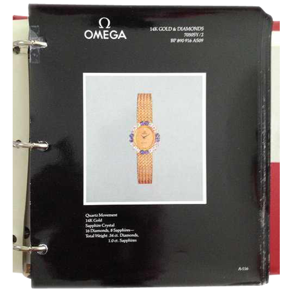 Omega Master Dealer Watch Model Catalog - Rare Watch Parts