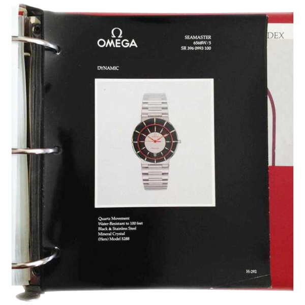 Omega Master Dealer Watch Model Catalog - Rare Watch Parts