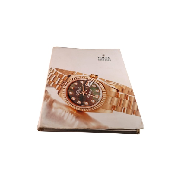 Rolex-2002---2003-Master-Dealer-Watch-Catalog - Rare Watch Parts