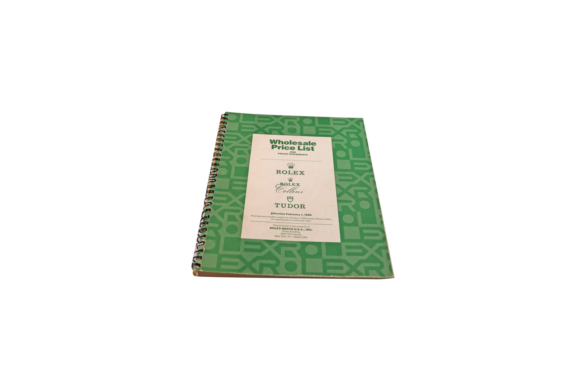 rolex-1992-master-dealer-watch-price-list-catalog-rare-watch-parts